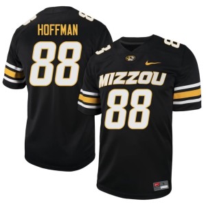Men's Gavin Hoffman Black MU Tigers 2026 #88 Jersey 859279-975
