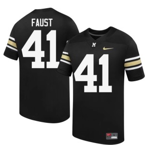Men 2026 #41 University of Missouri Tigers 100th Anniversary Black Graham Faust Jersey 747453-969
