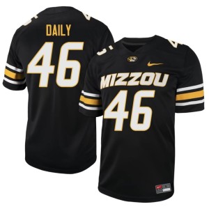 Men's MU Black #46 Jackson Daily Player Jerseys 264027-767
