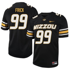 Men #99 Alumni Black Mizzou Tigers Jadon Frick Jersey 333950-426