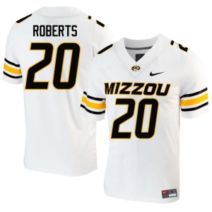 Men #20 University of Missouri Tigers White High School Jamal Roberts Jerseys 627085-804