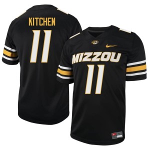 Men #11 2026 Black Langden Kitchen Mizzou Jersey 695689-229