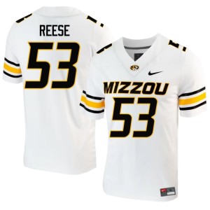 Mens White High School Tigers #53 Tommy Reese Jersey 307243-725