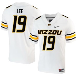 Men White #19 MU Tigers Limited Cayden Lee Jerseys 851324-253