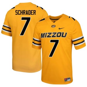 Men's Tigers Gold Cody Schrader Stitched #7 Jersey 466278-694