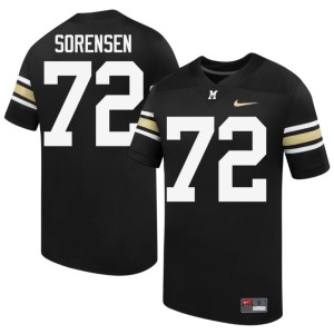 Men Black #72 Tigers 100th Anniversary Colin Sorensen 2026 Jersey 573946-660