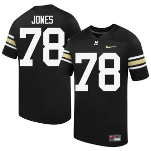 Men's Black Mizzou Tigers #78 100th Anniversary DJ Jones NCAA Jerseys 853736-879