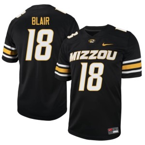 Men's #18 JaDon Blair Black Mizzou 2026 Jerseys 537483-126