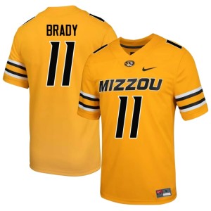 Mens Tigers Gold Official Jabari Brady #11 Jerseys 831930-110