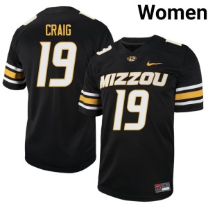 Women's Tigers Blake Craig #19 Black 2026-27 Jerseys 649102-736