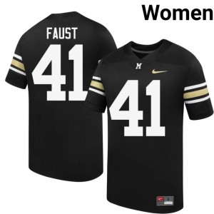 Women 100th Anniversary #41 Missouri University of Missouri Tigers Replica Graham Faust Black Jerseys 332407-286