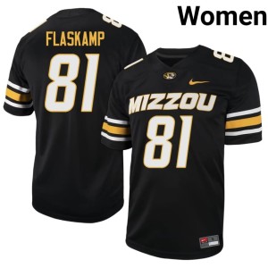 Womens Black 2026-27 Missouri #81 Noah Flaskamp Jersey 974489-269