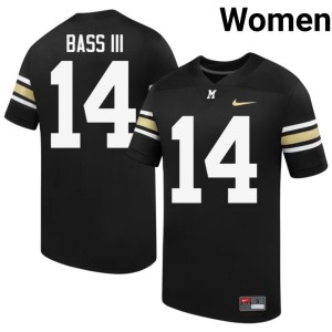 Women CJ Bass III High School 100th Anniversary Missouri Tigers #14 Black Jersey 540794-405