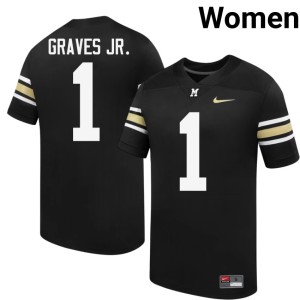 Womens Mizzou 100th Anniversary Black Limited #1 Chris Graves Jr. Jerseys 877787-984