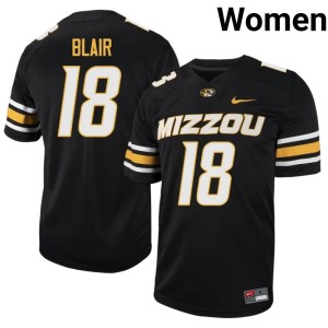 Womens Black High School Missouri JaDon Blair #18 Jerseys 826263-500