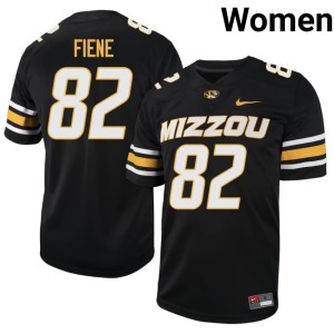 Womens #82 Missouri Alumni Karsten Fiene Black Jersey 329426-640