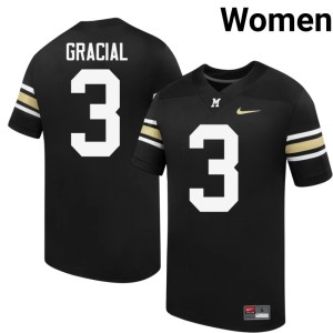 Women Black 100th Anniversary #3 MU Marquis Gracial Embroidery Jersey 275658-910