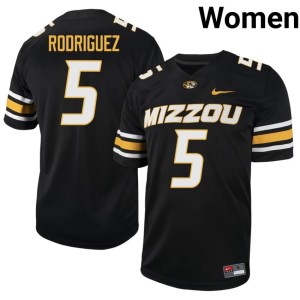 Women's NCAA #5 Black Nicholas Rodriguez MU Jersey 820940-299