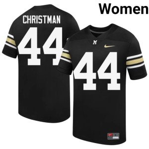 Womens Black Mizzou High School 100th Anniversary #44 Paul Christman Jerseys 441004-439