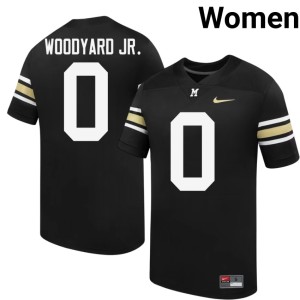 Women 100th Anniversary #0 Robert Woodyard Jr. Official Black Missouri Jersey 836623-865