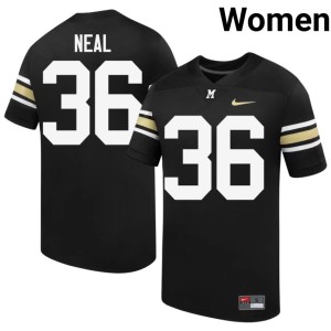 Womens 100th Anniversary Replica Black #36 Tigers Trashundon Neal Jersey 892410-484