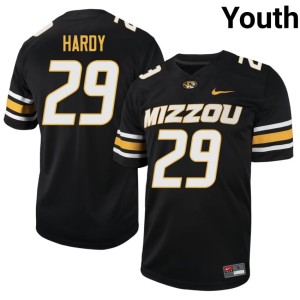 Youth Mizzou Football Team Black Alumni Ahmad Hardy #29 Jerseys 692465-600