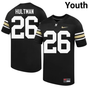 Youth Black Tigers 100th Anniversary Brady Hultman #26 Alumni Jersey 622945-791