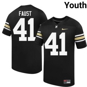 Youth 2026-27 #41 100th Anniversary Missouri Graham Faust Black Jersey 197279-484