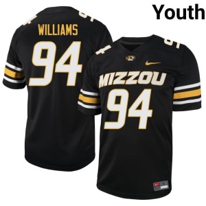 Youth #94 Black Sam Williams Tigers 2026 Jersey 592864-499