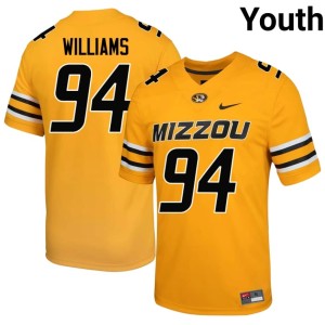 Youth Alumni Sam Williams Gold Tigers #94 Jersey 602987-394