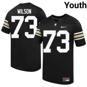 Youth Limited Missouri Tigers #73 Black 100th Anniversary Tristan Wilson Jersey 257269-645