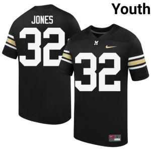 Youth Brody Jones NCAA 100th Anniversary Black #32 University of Missouri Tigers Jerseys 257902-343