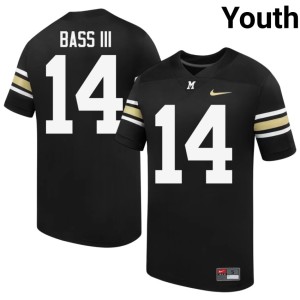 Youth CJ Bass III Black Game 100th Anniversary #14 Missouri Jerseys 506582-514