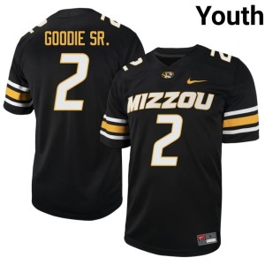 Youth Player MU #2 Caleb Goodie Sr. Black Jersey 653643-745