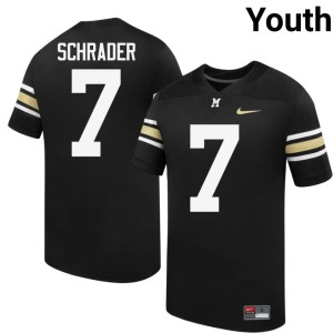 Youth Cody Schrader Black #7 Player 100th Anniversary Missouri Tigers Jersey 930739-535