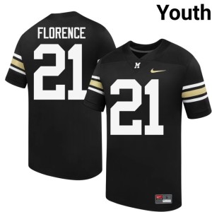 Youth Replica Missouri University of Missouri Tigers Jahlil Florence #21 100th Anniversary Black Jerseys 886938-395