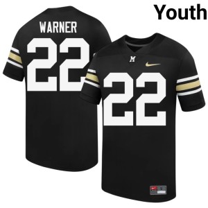 Youth #22 Missouri 100th Anniversary Black High School Max Warner Jersey 929746-627