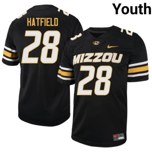 Youth Preston Hatfield #28 University Black Missouri University of Missouri Tigers Jerseys 780345-636