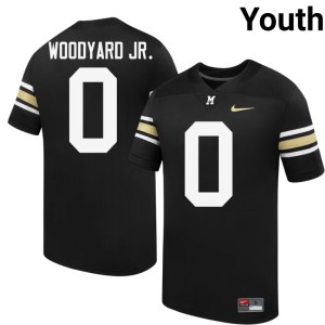 Youth Robert Woodyard Jr. Player #0 100th Anniversary Black Missouri University of Missouri Tigers Jerseys 526479-106